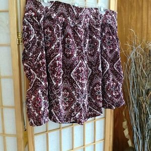 Women's Multi Floral Print Shorts